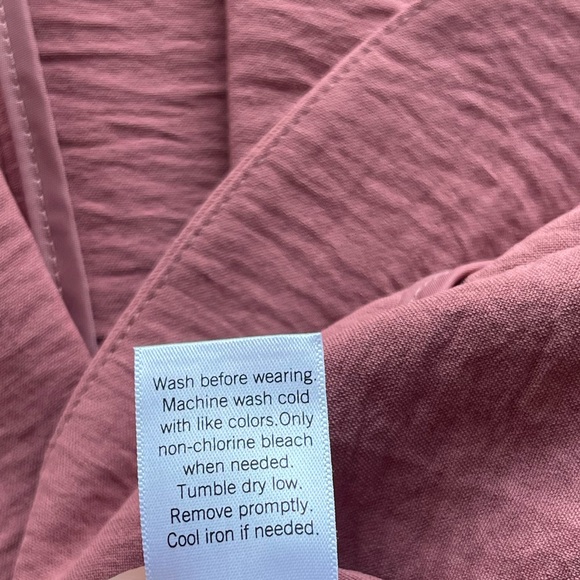 *NWT* Juniors' SO® Oversized Lightweight Blazer - Mauve - Size M - Picture 13 of 15